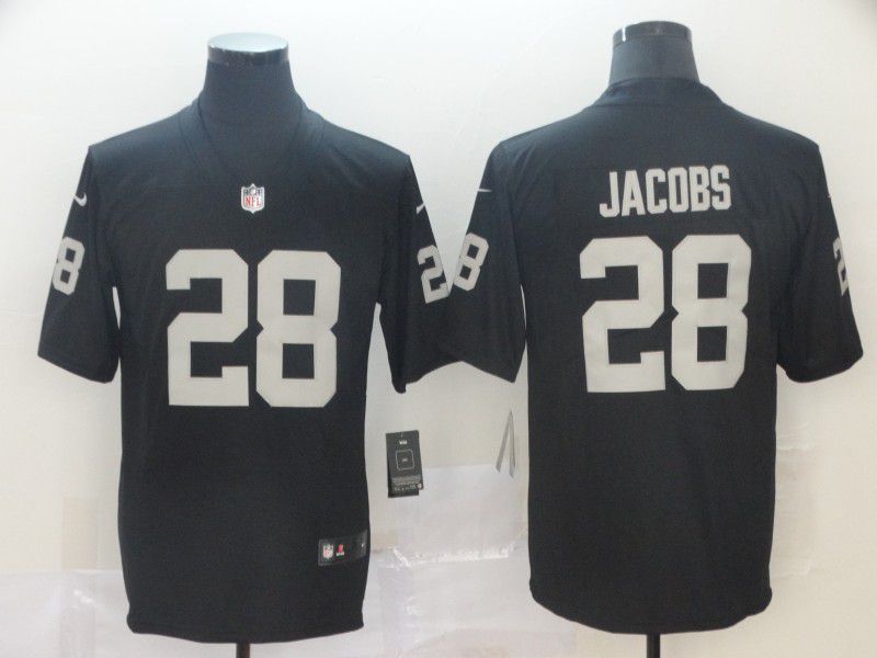 Men Oakland Raiders #28 Jacobs Black Nike Vapor Untouchable Limited Player NFL Jerseys->oakland raiders->NFL Jersey
